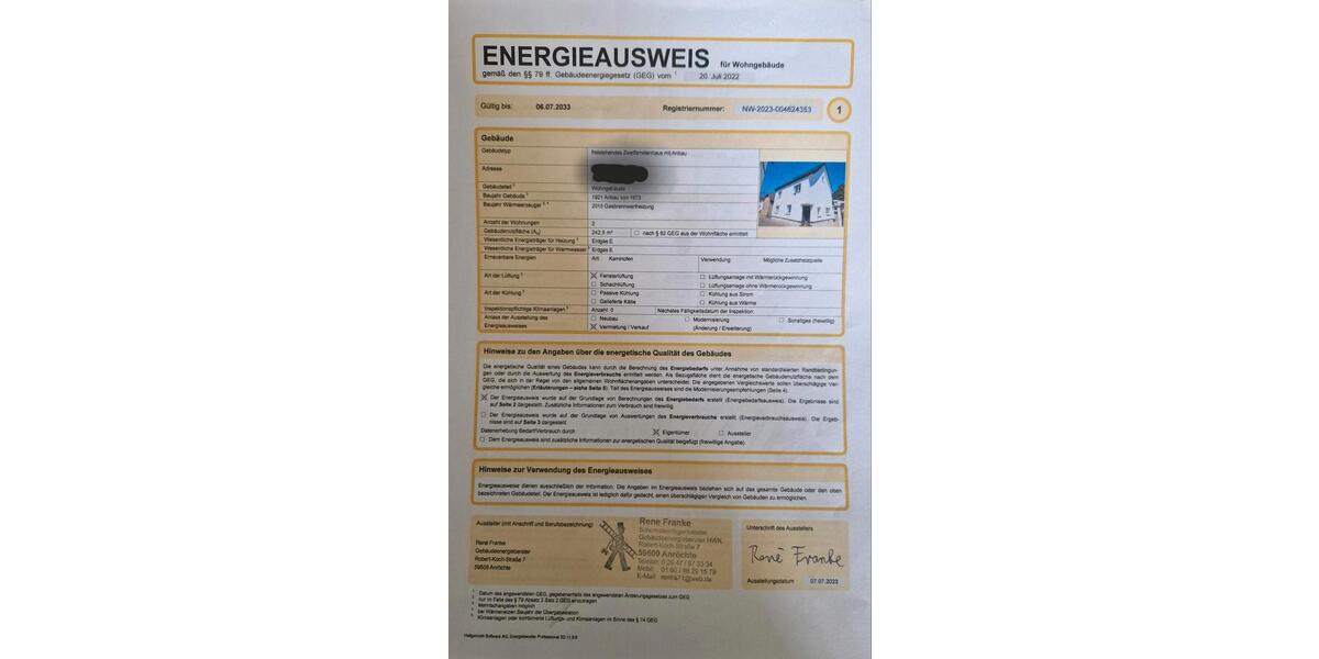 Einfamilienhaus Erwitte - 7 Zimmer, 200 m&sup2;, 324.998&euro; | Angebot:23595654