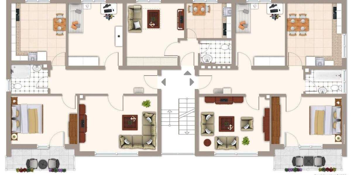 Mehrfamilienhaus, Wohnhaus Paderborn Kernstadt - 2 Zimmer, 525 m&sup2;, 1.200.000&euro; | Angebot:25686676