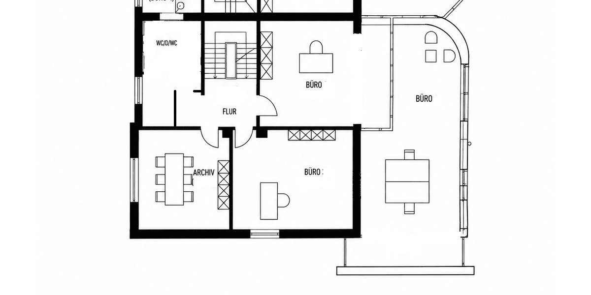 Gewerbeobjekt Rheda-Wiedenbrück Wiedenbrück - 6 Zimmer, 261 m&sup2;, 2.500&euro; | Angebot:26673229