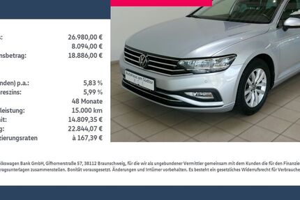 VW Passat Variant 47.453 km 26.980 &euro; Rietberg 33397