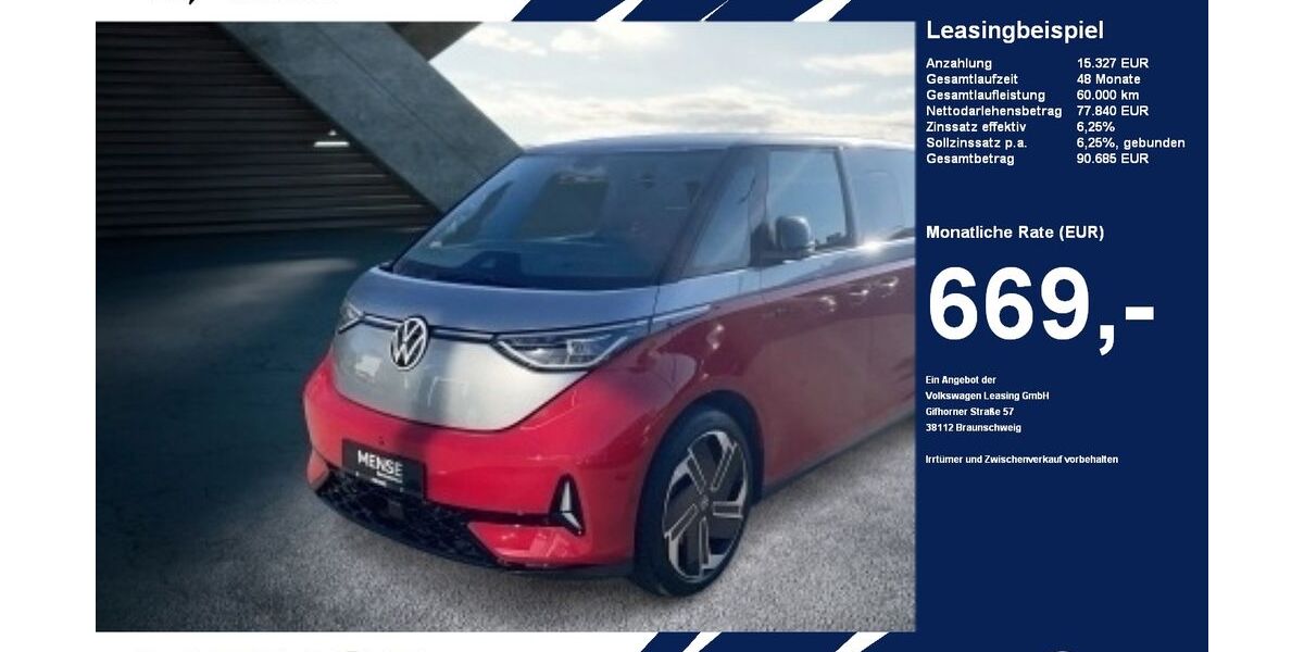 VW ID. Buzz 10.750 km 76.840 &euro; Gütersloh 33334