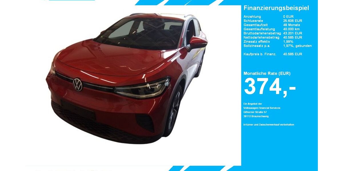 VW ID.4 6.998 km 40.585 &euro; Gütersloh 33334