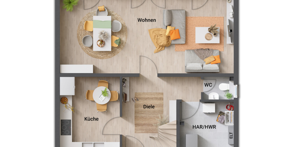 Einfamilienhaus Oelde - 5 Zimmer, 120 m&sup2;, 379.690&euro; | Angebot:25707056