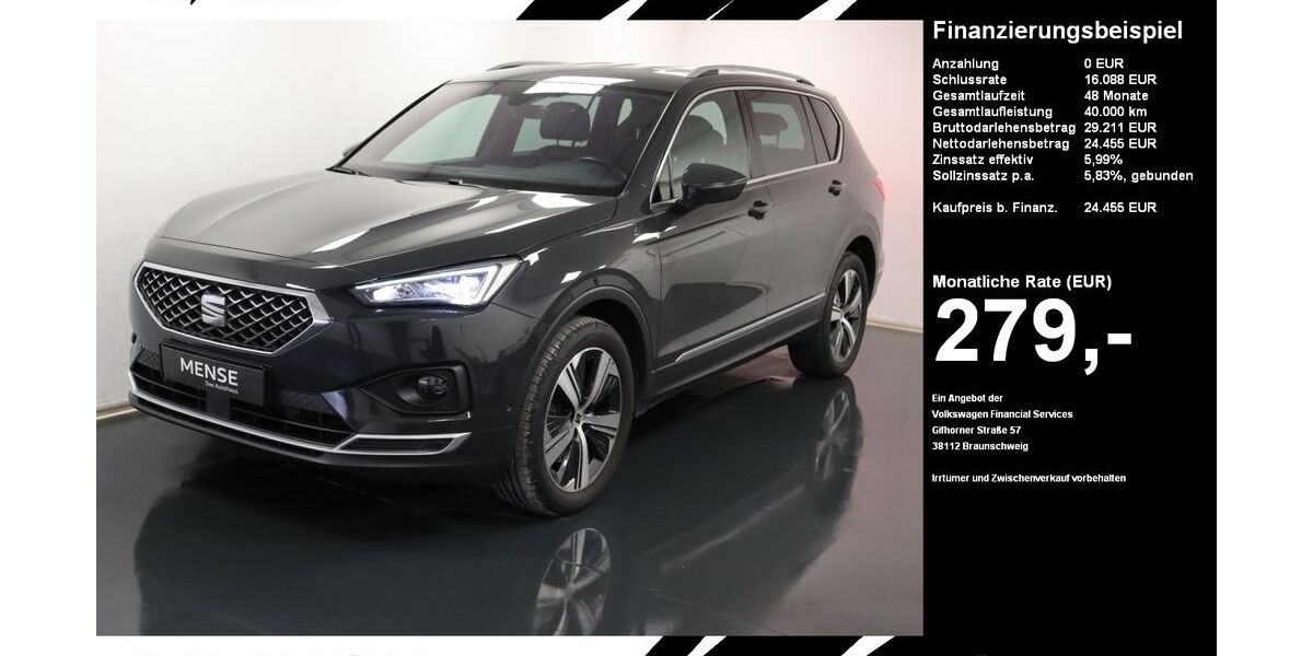 Seat Tarraco 142.284 km 24.455 &euro; Oelde (Stromberg) 59302