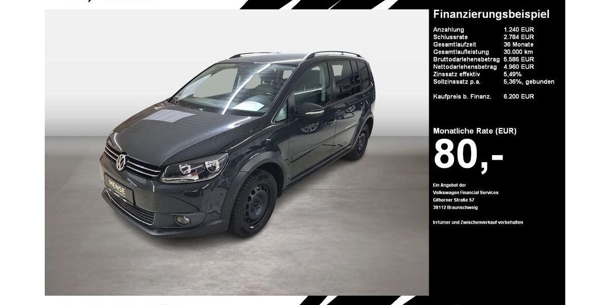 VW Touran 220.525 km 6.200 &euro; Oelde (Stromberg) 59302