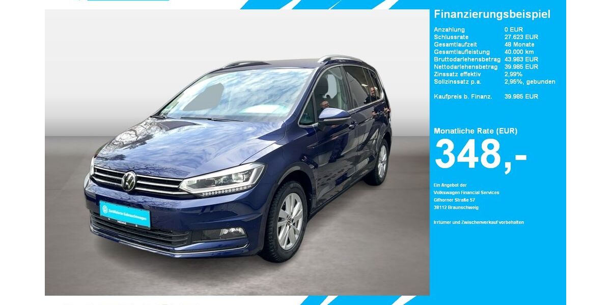VW Touran 3.107 km 39.985 &euro; Gütersloh 33334