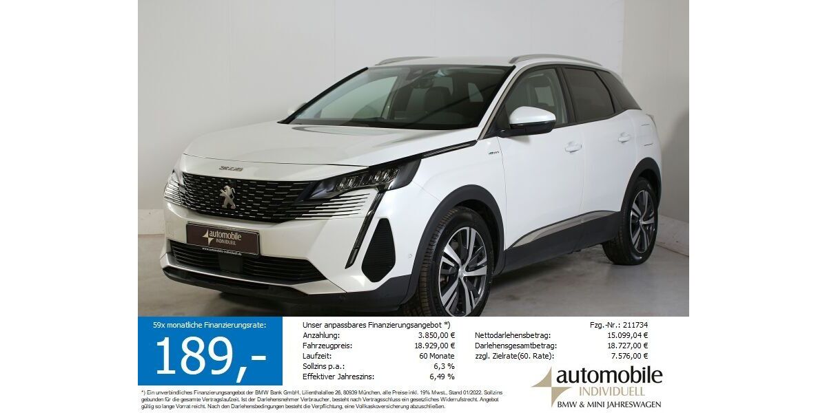 Peugeot 3008 62.300 km 18.840 &euro; Paderborn 33100
