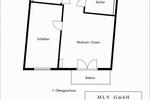 Etagenwohnung Ennigerloh - 2 Zimmer, 48 m&sup2;, 550&euro; | Angebot:26147164