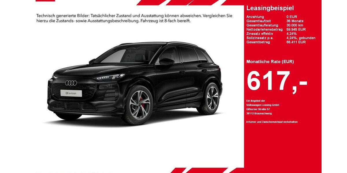 Audi Q6 e-tron 11.196 km 59.945 &euro; Gütersloh 33334
