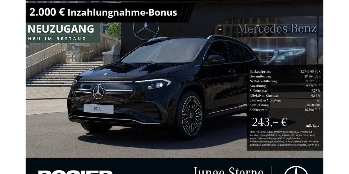 Mercedes-Benz EQA 70.105 km 32.745 &euro; Paderborn 33100