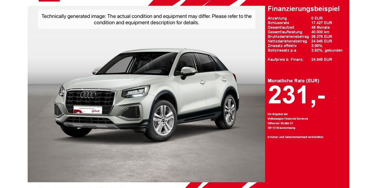 Audi Q2 7.561 km 24.800 &euro; Gütersloh 33330