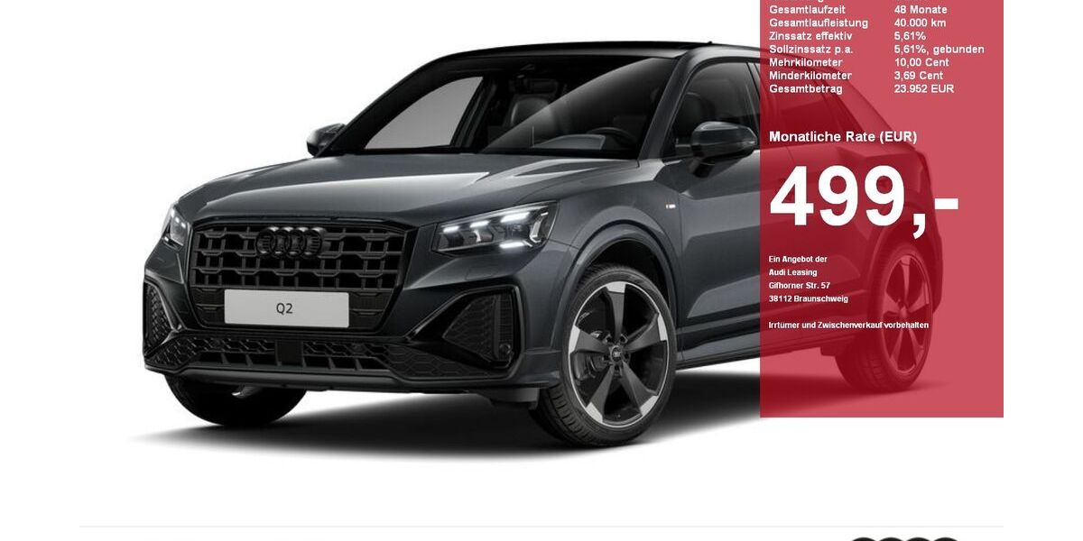 Audi Q2 6.900 km 50.000 &euro; Gütersloh 33330