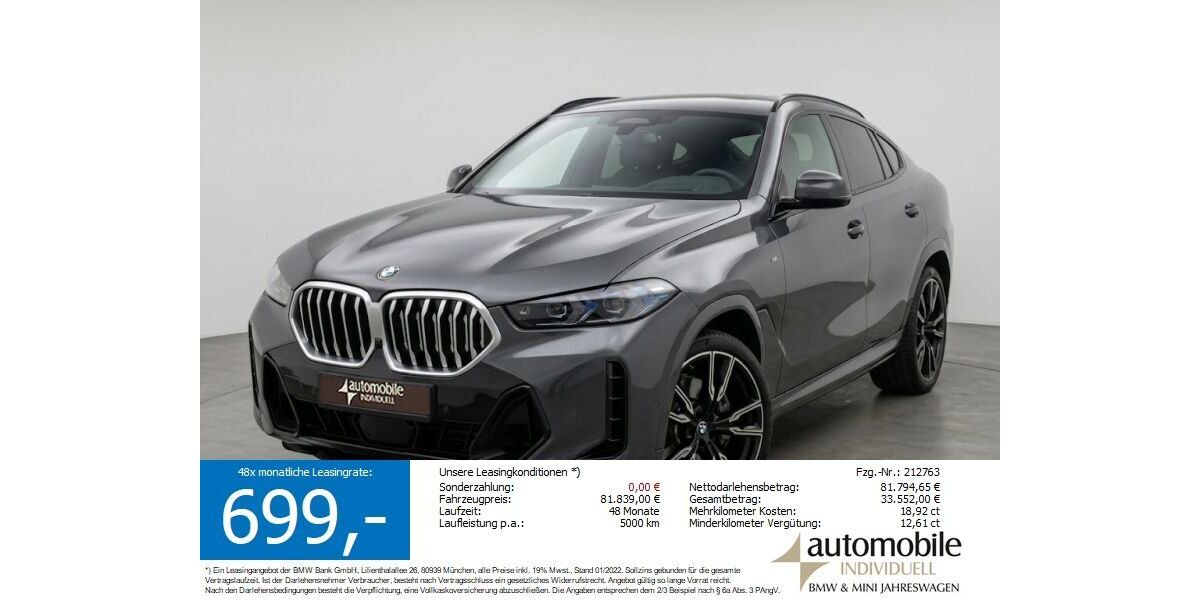 BMW X6 8.300 km 81.839 &euro; Paderborn 33100