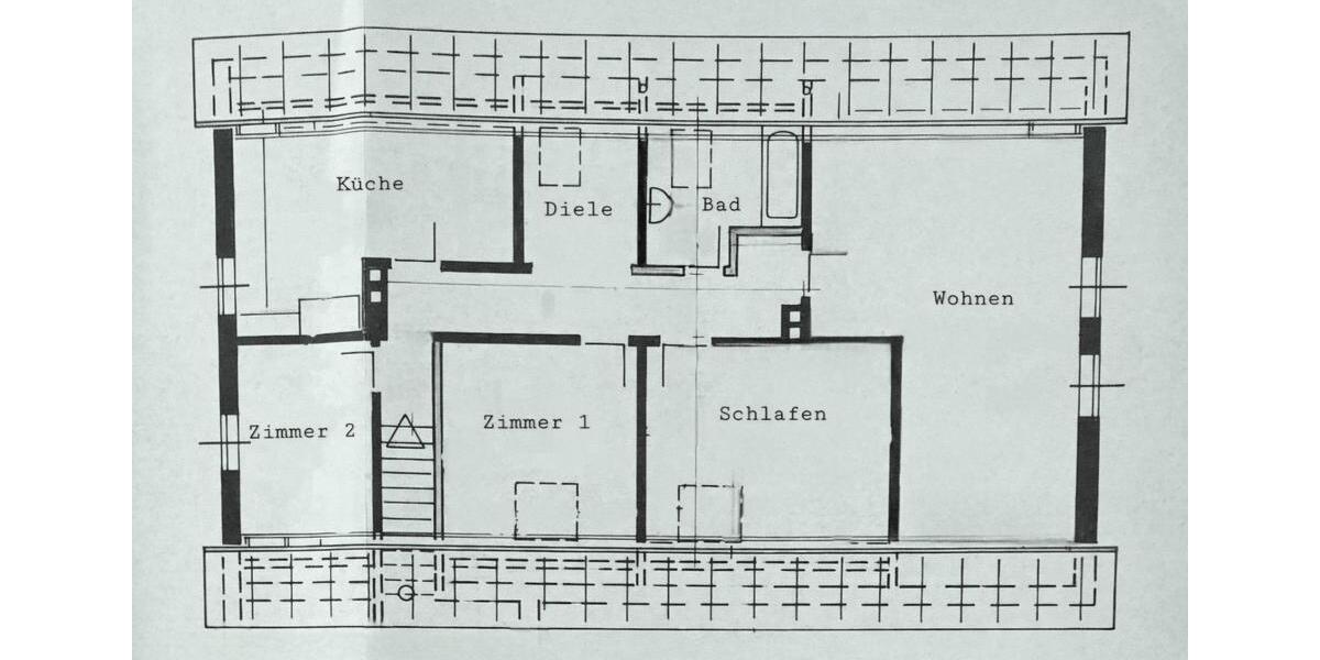 Etagenwohnung Wadersloh - 4 Zimmer, 88 m&sup2;, 700&euro; | Angebot:26610457