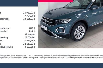 VW T-Roc 23.000 km 25.980 &euro; Rietberg 33397