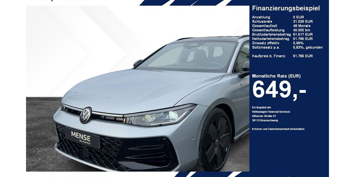 VW Passat 23.000 km 51.785 &euro; Gütersloh 33334