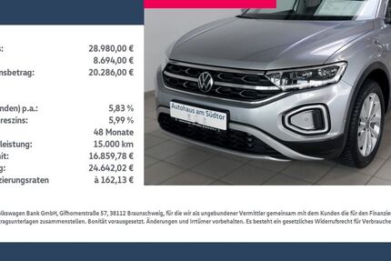 VW T-Roc 21.113 km 28.980 &euro; Rietberg 33397