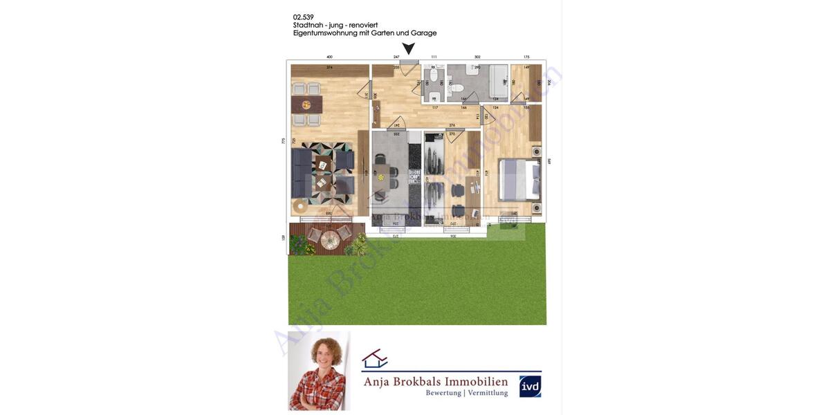 Gütersloh: Jung - renoviert - mit Garten - und mit Garage _ provisionsfrei für Käufer - 3- Gütersloh | Angebot:16776648