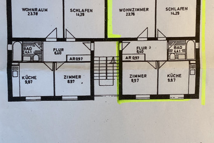 Wohnung Gütersloh Avenwedde - 3 Zimmer, 73 m&sup2;, 530&euro; | Angebot:25891395