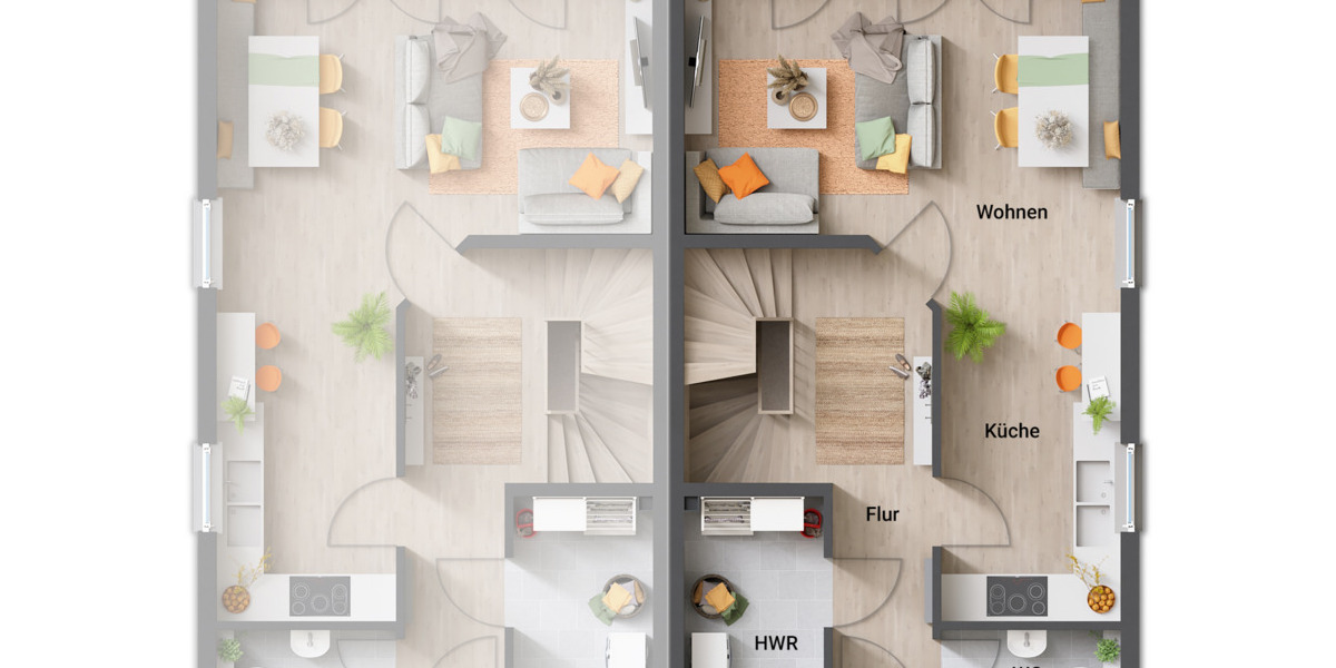 Doppelhaushälfte Rietberg - 6 Zimmer, 140 m&sup2;, 434.750&euro; | Angebot:25707055