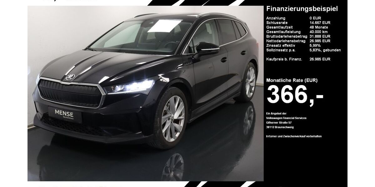 Skoda Enyaq 61.545 km 26.985 &euro; Gütersloh 33334