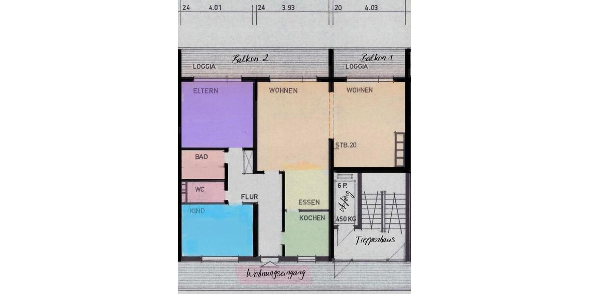 Etagenwohnung Oelde - 3 Zimmer, 100 m&sup2;, 900&euro; | Angebot:25718286
