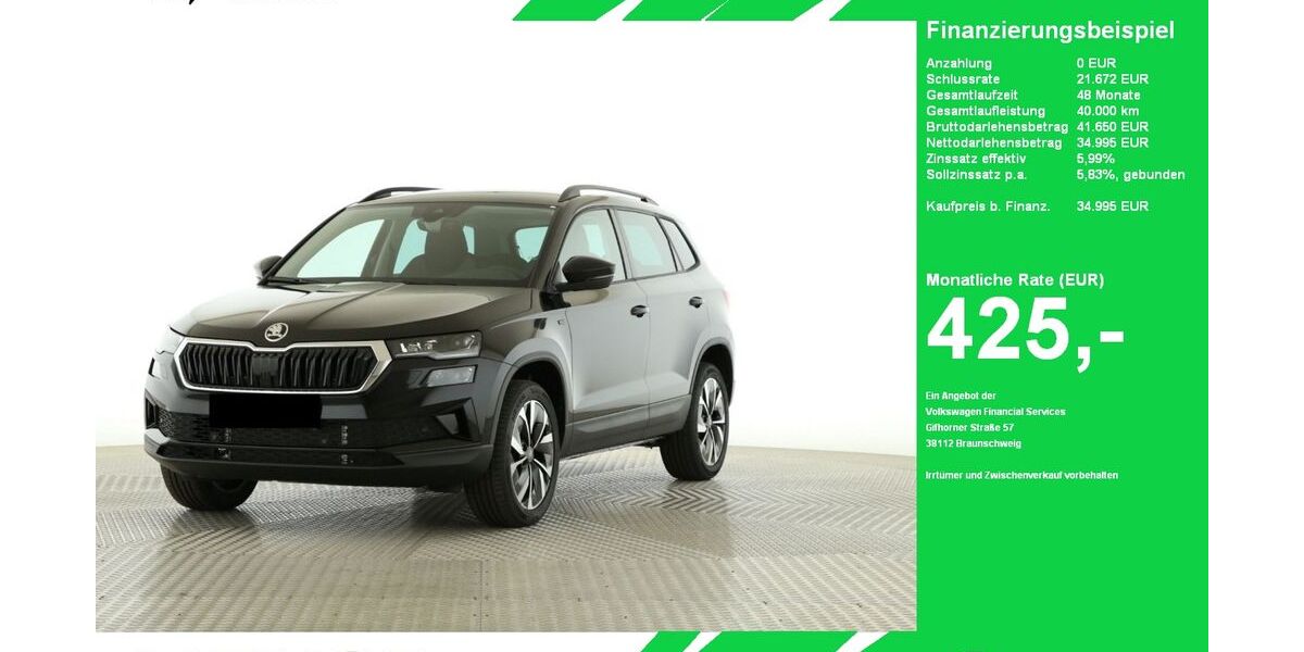 Skoda Karoq 15.000 km 34.995 &euro; Oelde (Stromberg) 59302