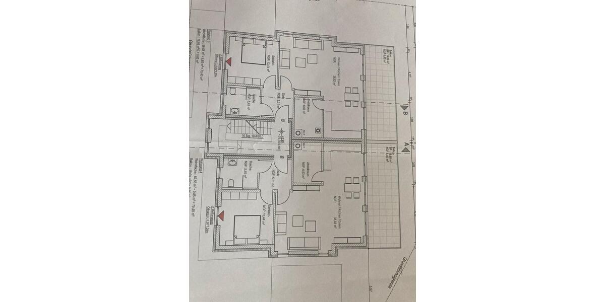 Etagenwohnung Lippstadt - 2 Zimmer, 80 m&sup2;, 950&euro; | Angebot:26706034