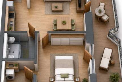 Wohnung Rüthen - 2 Zimmer, 52 m&sup2;, 759&euro; | Angebot:27224420