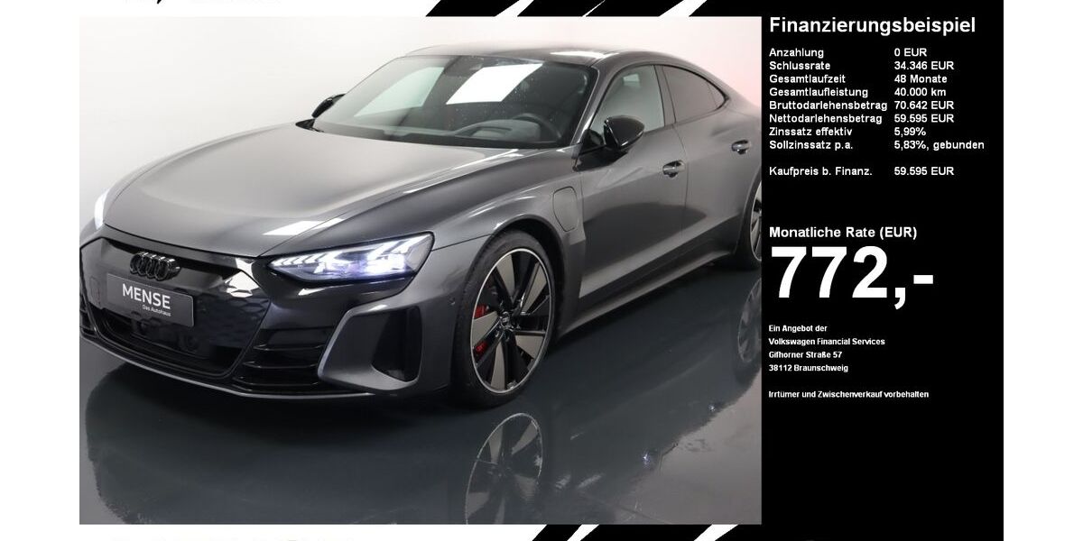 Audi RS e-tron GT 95.873 km 59.595 &euro; Oelde (Stromberg) 59302