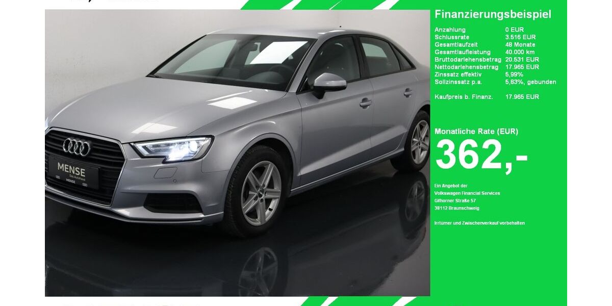 Audi A3 72.000 km 17.965 &euro; Oelde (Stromberg) 59302