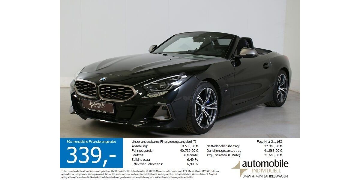 BMW Z4 M40 103.900 km 40.720 &euro; Paderborn 33100