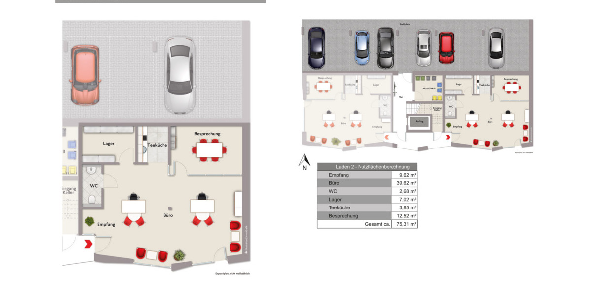 Gewerbeobjekt Rheda-Wiedenbrück Wiedenbrück - 3 Zimmer, 274.000&euro; | Angebot:25708852
