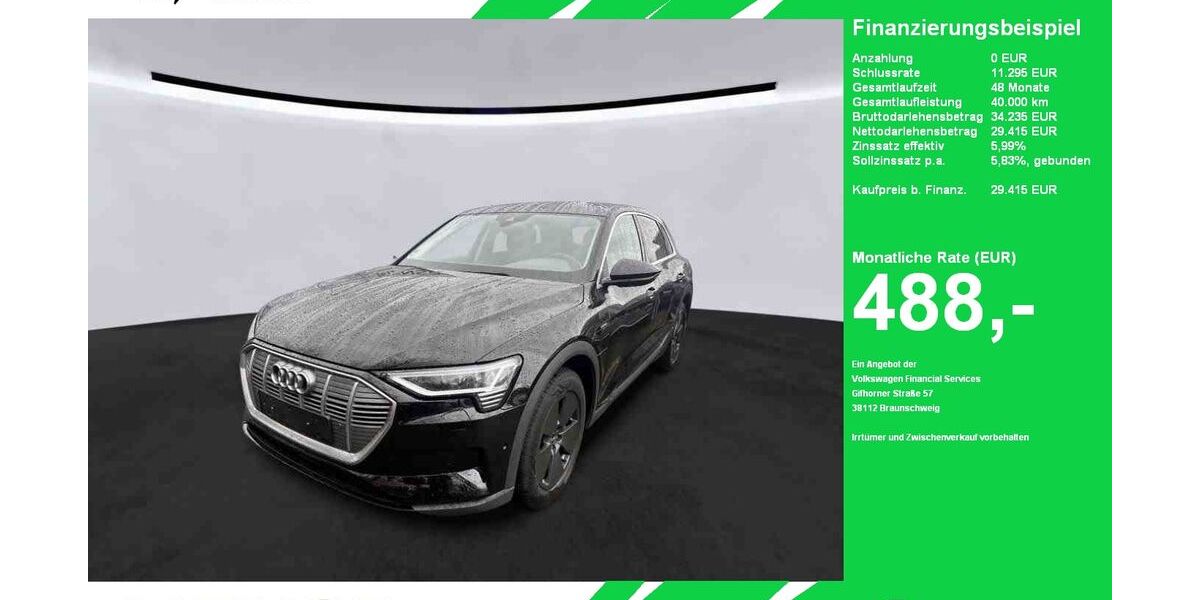 Audi e-tron 46.639 km 29.415 &euro; Oelde (Stromberg) 59302