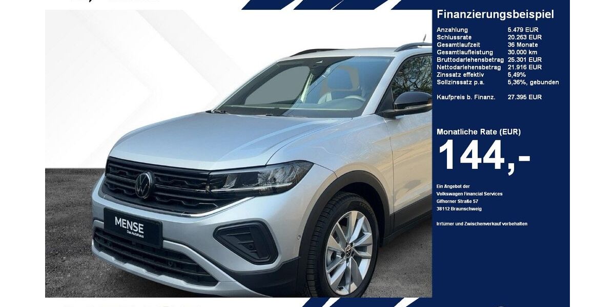 VW T-Cross 4.000 km 26.895 &euro; Gütersloh 33334