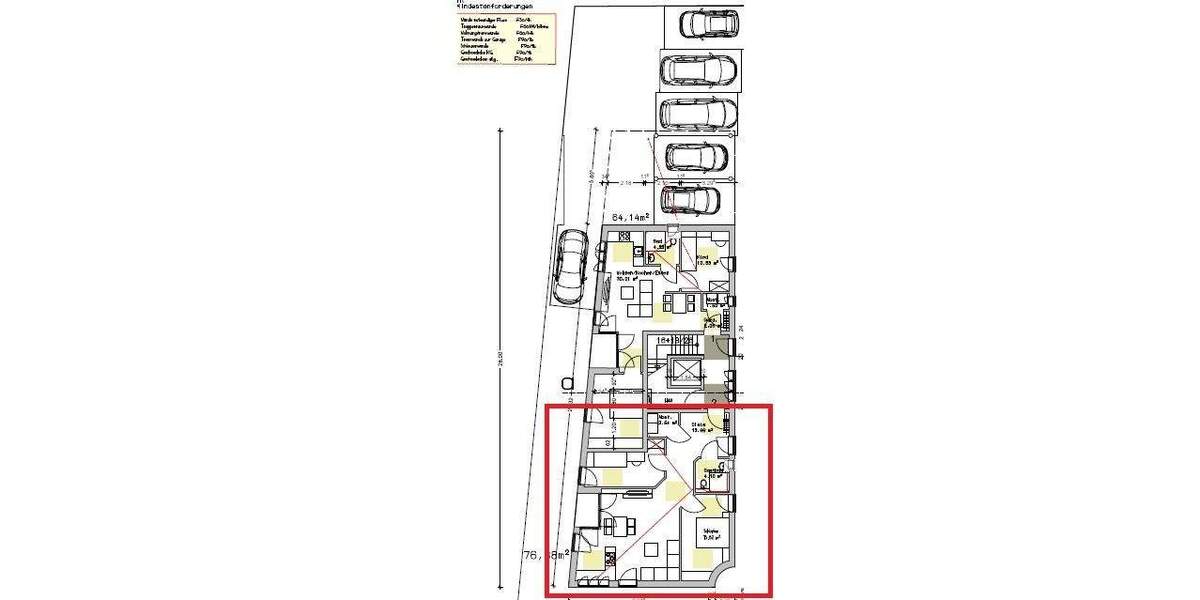 Etagenwohnung Paderborn Kernstadt - 3 Zimmer, 76 m&sup2;, 397.900&euro; | Angebot:25686861