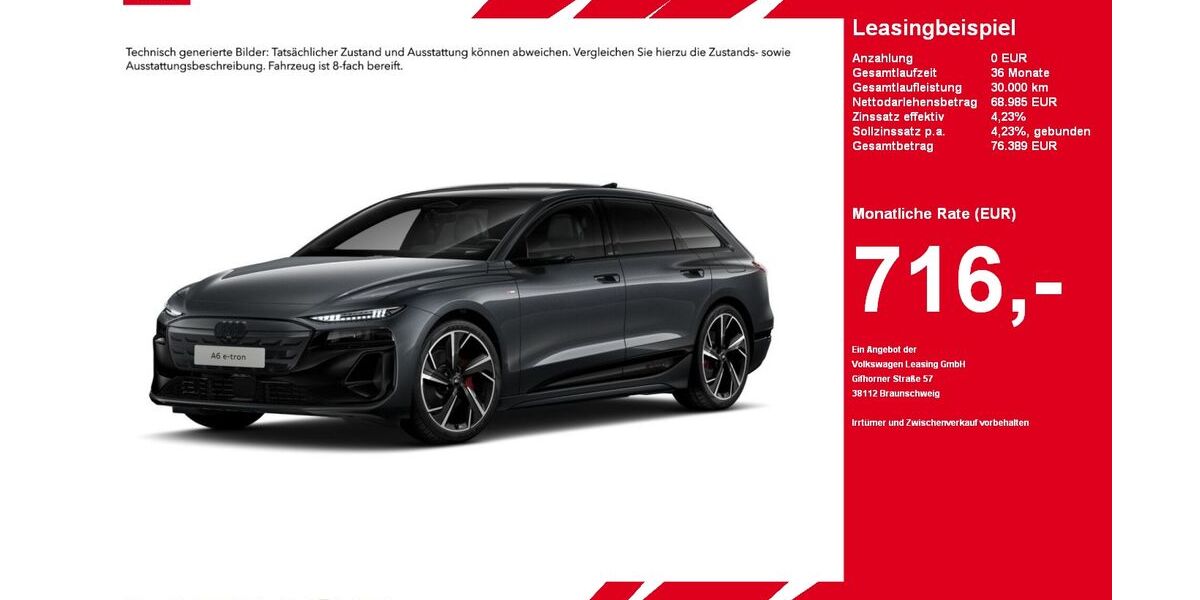 Audi A6 e-tron 10.083 km 68.985 &euro; Gütersloh 33334