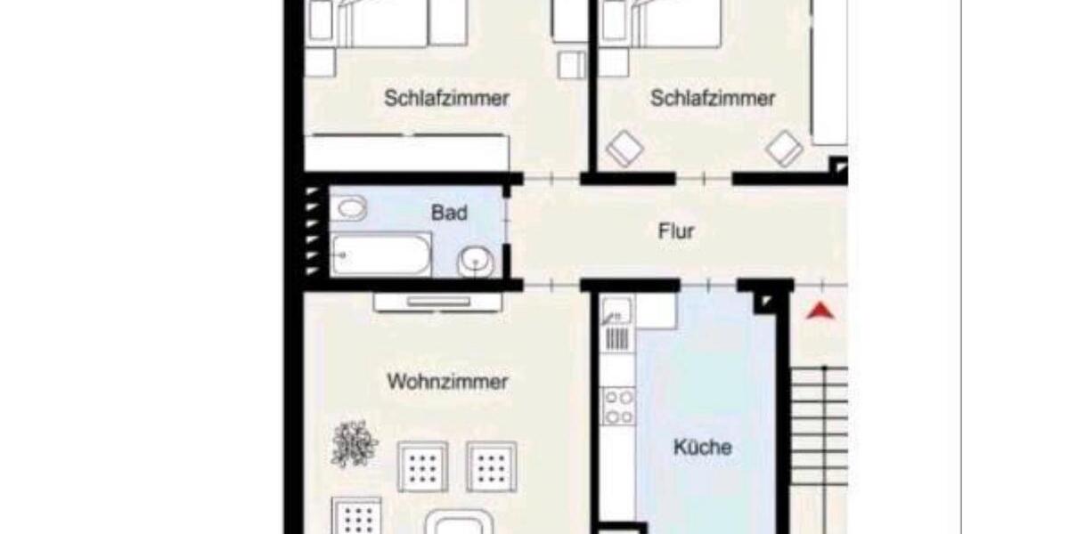 Erdgeschoßwohnung Paderborn Univiertel - 3 Zimmer, 79 m&sup2;, 975&euro; | Angebot:25205264