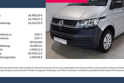 VW T6 Transporter 58.000 km 36.980 &euro; Rietberg 33397