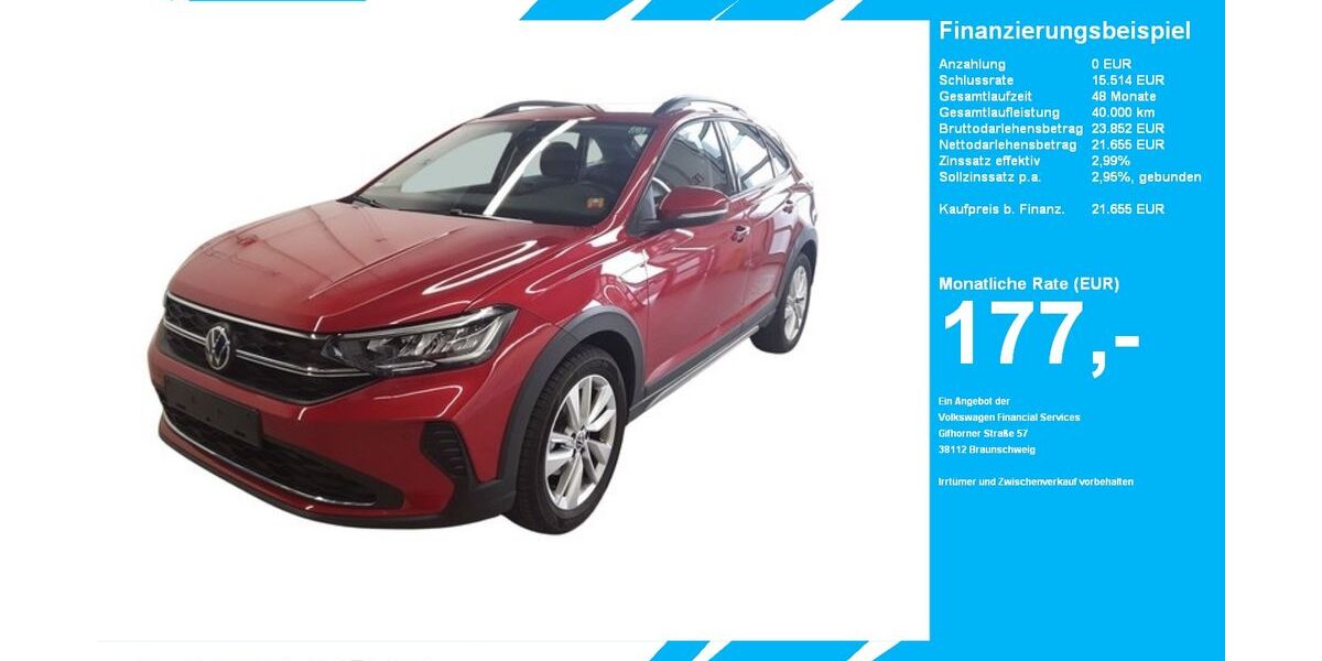 VW Taigo 8.552 km 21.655 &euro; Gütersloh 33334