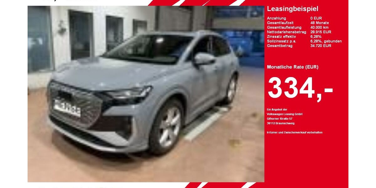 Audi Q4 e-tron 70.676 km 28.915 &euro; Gütersloh 33334