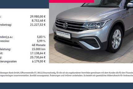 VW Tiguan Allspace 51.100 km 29.980 &euro; Rietberg 33397