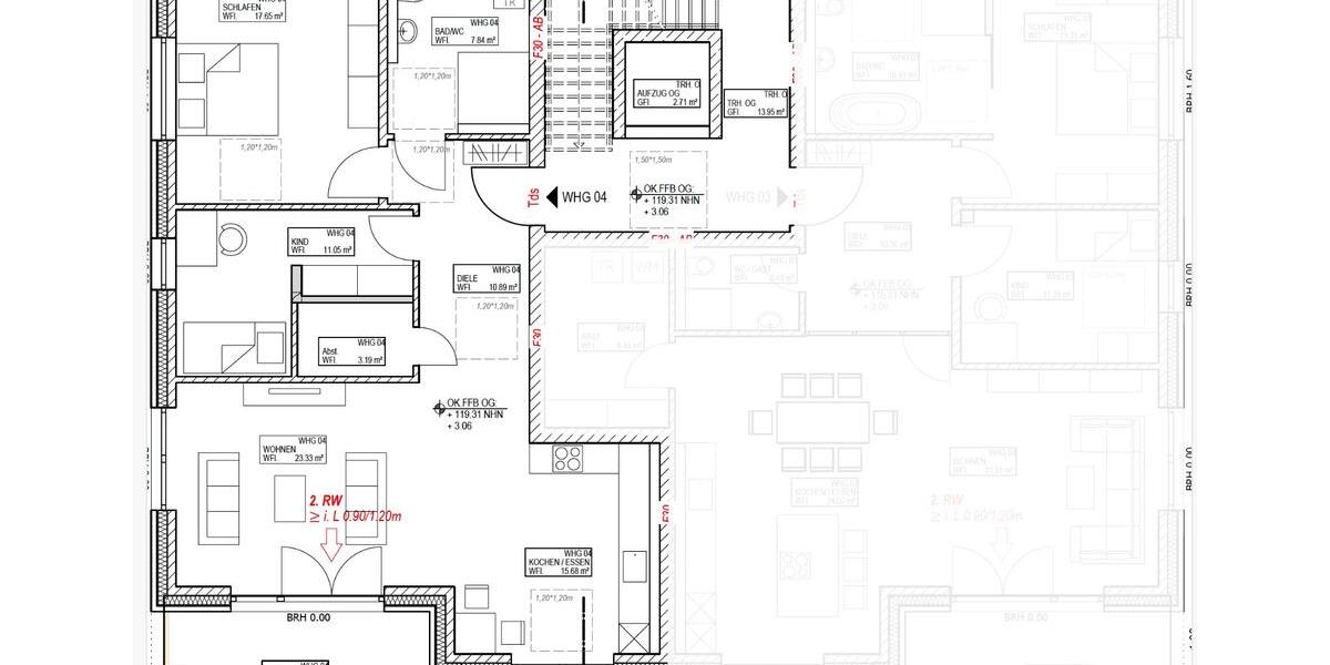 Etagenwohnung Verl - 3 Zimmer, 95 m&sup2;, 1.330&euro; | Angebot:25967598