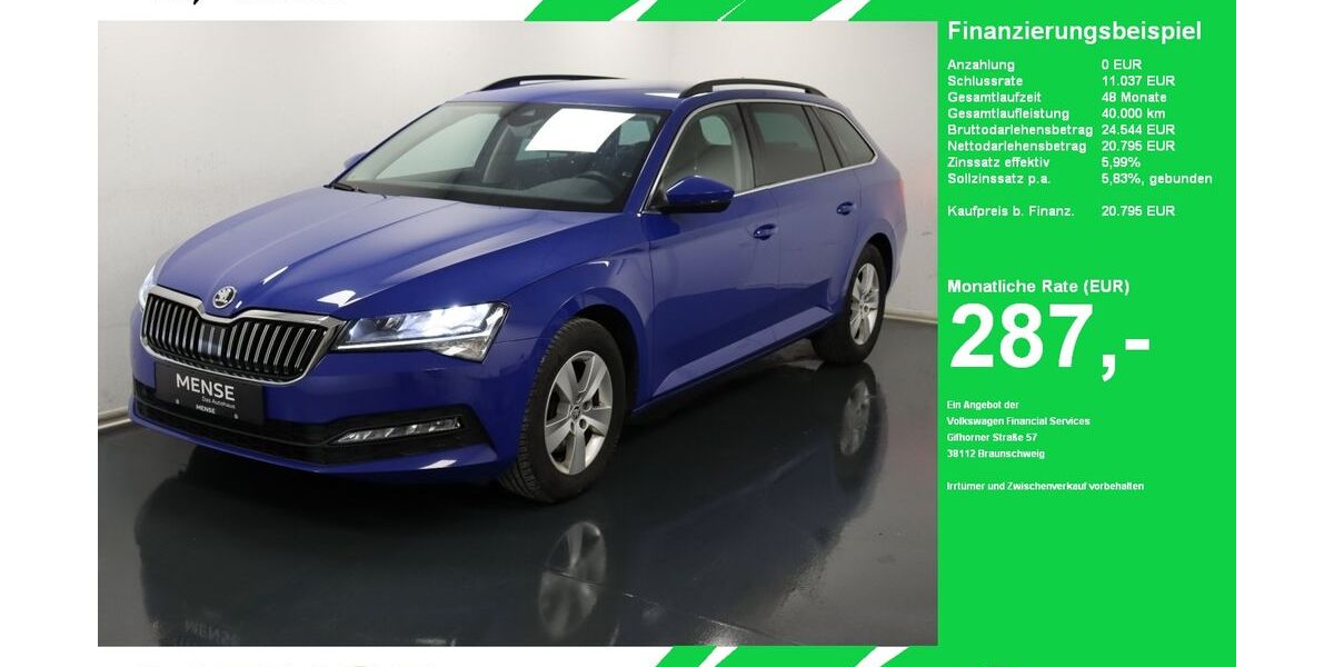 Skoda Superb 73.229 km 20.795 &euro; Oelde (Stromberg) 59302