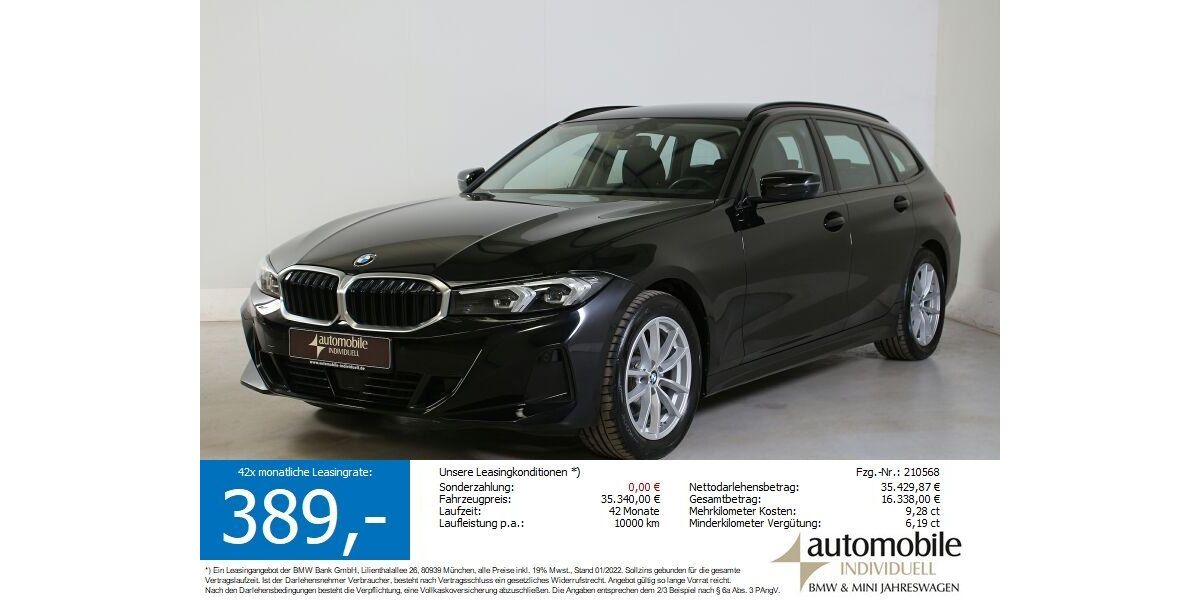 BMW 320 15.900 km 34.839 &euro; Paderborn 33100