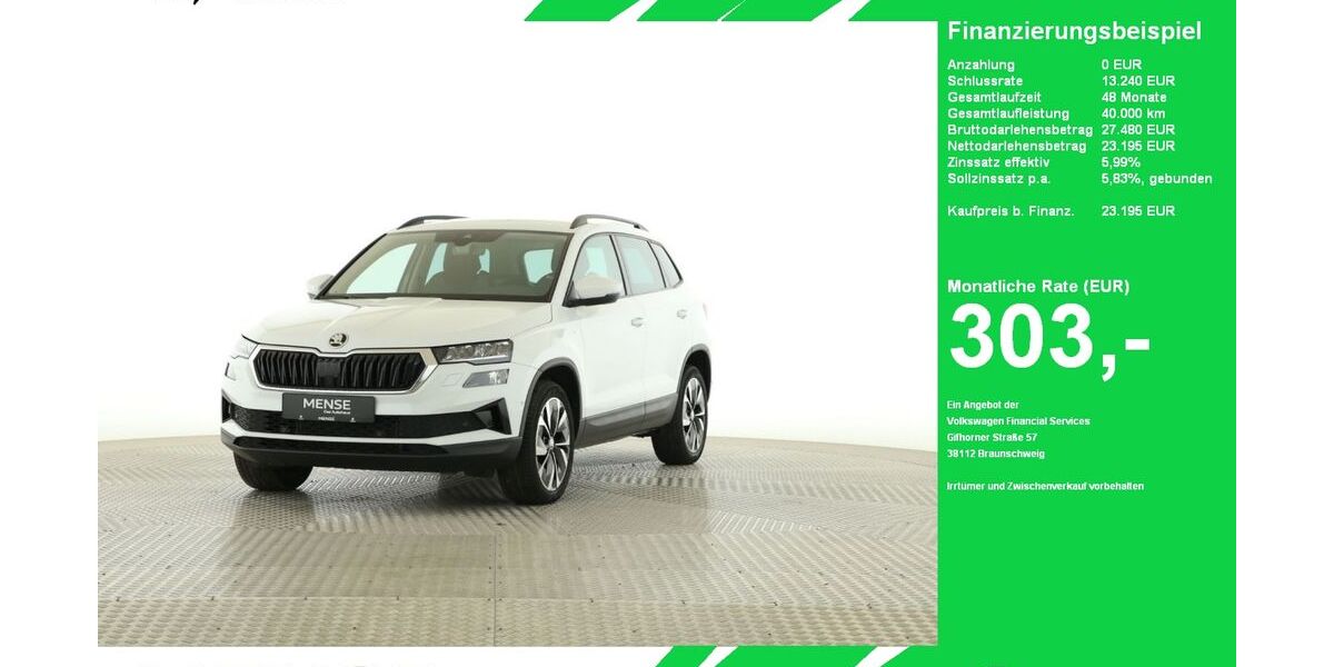 Skoda Karoq 79.037 km 23.195 &euro; Oelde (Stromberg) 59302