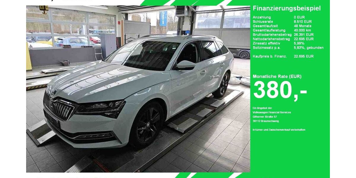 Skoda Superb 126.397 km 22.695 &euro; Oelde (Stromberg) 59302