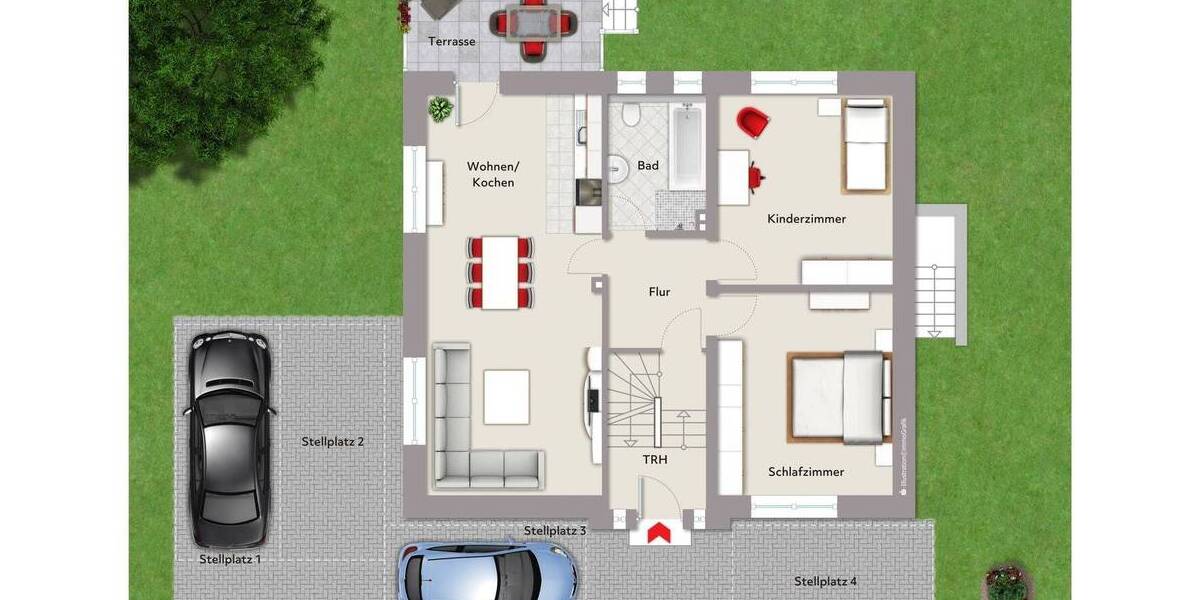 Mehrfamilienhaus, Wohnhaus Gütersloh Innenstadt - 9 Zimmer, 170 m&sup2;, 599.000&euro; | Angebot:25802134