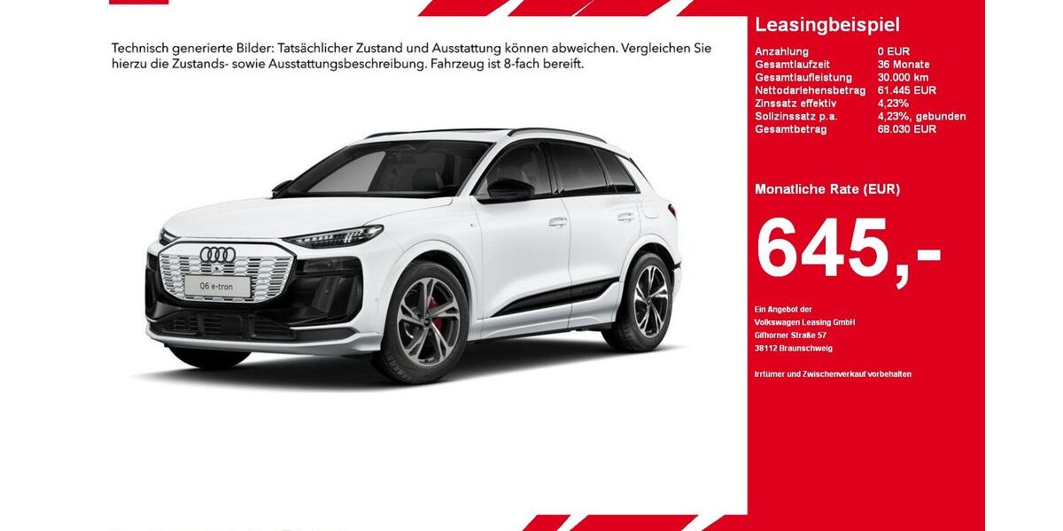 Audi Q6 e-tron 20.800 km 61.445 &euro; Gütersloh 33334