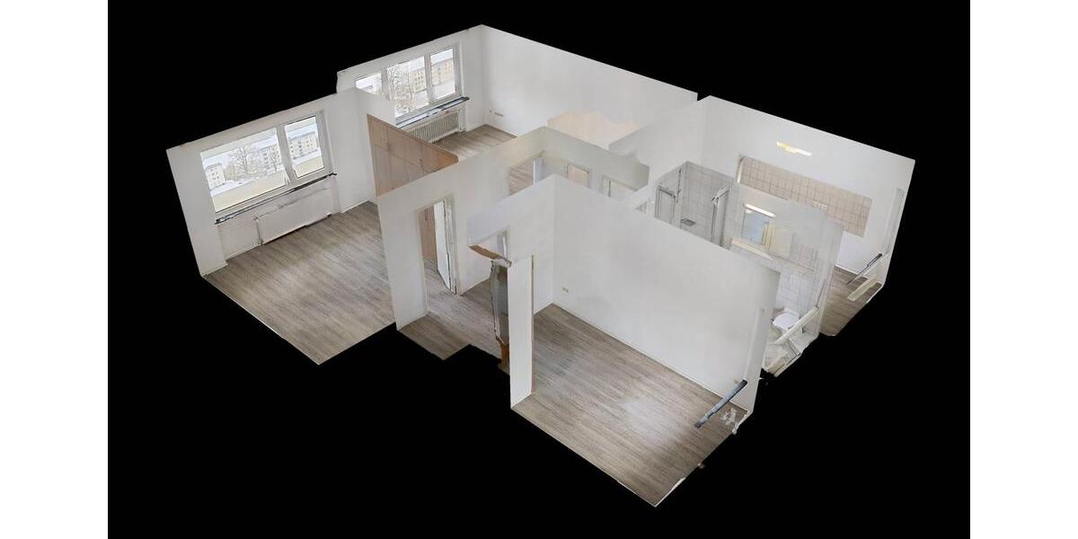 Etagenwohnung Paderborn - 3 Zimmer, 70 m&sup2;, 593&euro; | Angebot:25990278